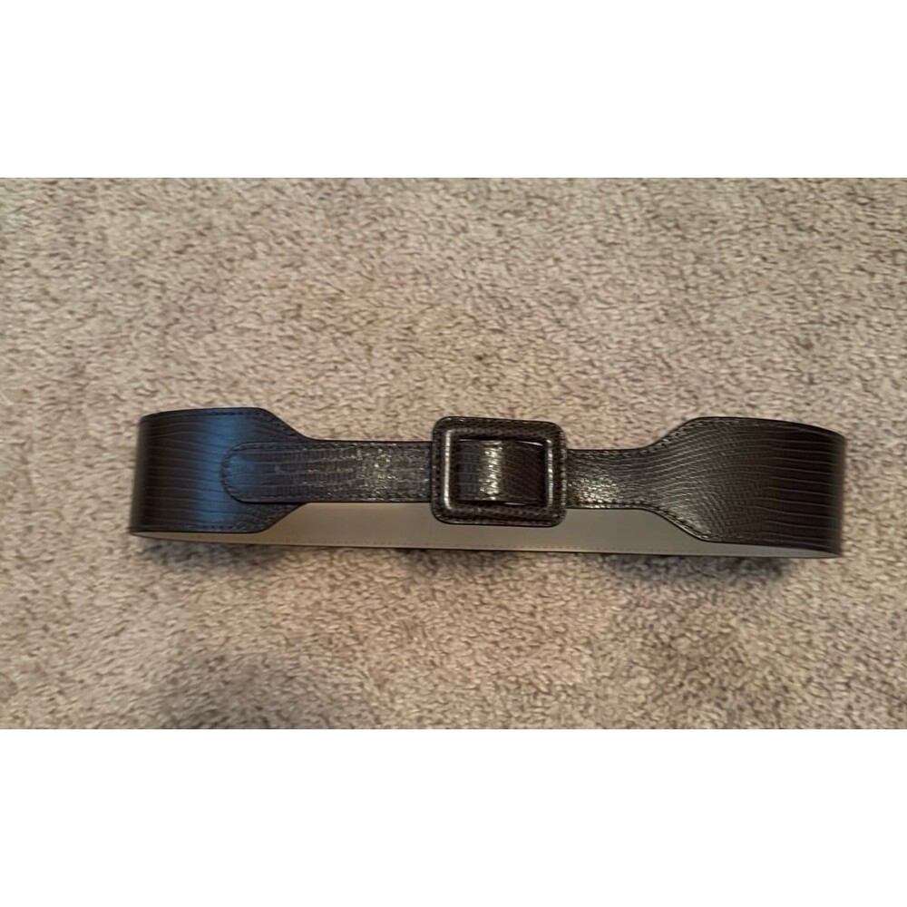 Banana Republic Wide Brown Leather Belt – Size Medium